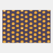 Halloween Pumpkin Lantern Pattern Geschenkpapier Set (Vorderseite 3)