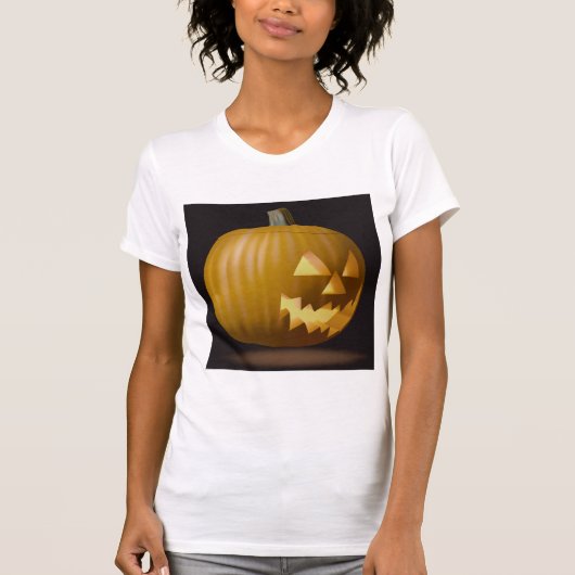 Halloween Pumpkin Lantern T - Shirt (Vorderseite)