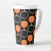 Halloween/pumpkin Latte Mug Milchtasse (Rechte Ecke)