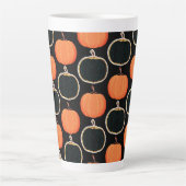 Halloween/pumpkin Latte Mug Milchtasse (Vorderseite)
