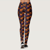 Halloween Pumpkin Leggings (Rückseite)