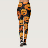 Halloween Pumpkin Leggings (Rückseite)