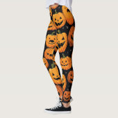 Halloween Pumpkin Leggings (Links)