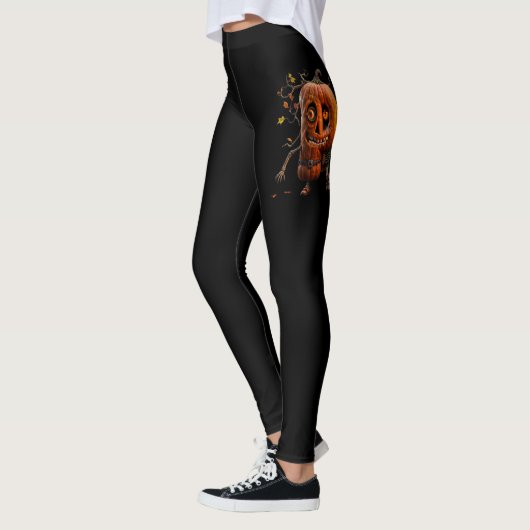 Halloween Pumpkin Leggings (Links)