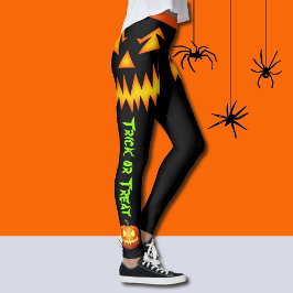 Halloween Pumpkin Leggings Frauenyoga Pants