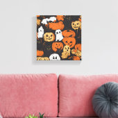Halloween Pumpkin Leinwanddruck (Insitu (Wohnzimmer))