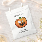 Halloween Pumpkin-Liebestaschen Geschenktütchen (Ausgeschnitten)