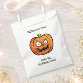 Halloween Pumpkin-Liebestaschen Geschenktütchen (Ausgeschnitten)