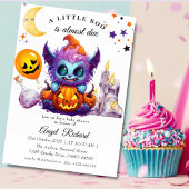 Halloween Pumpkin Little Boo Baby Dusche Einladung