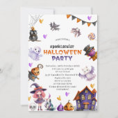 Halloween Pumpkin Little Boo Baby ShowerEinladung Einladung (Vorderseite)