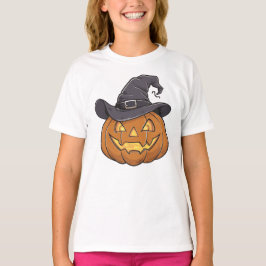Halloween Pumpkin, Mädchen T-Shirt