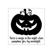 Halloween Pumpkin Magic Rubber-Briefmarke Gummistempel (Prägung)