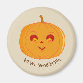Halloween Pumpkin Magnet (Vorne)