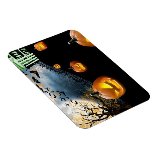 Halloween Pumpkin Magnet (Rechte Seite)