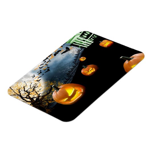 Halloween Pumpkin Magnet (Linke Seite)