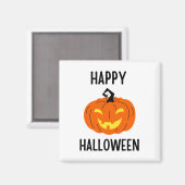 Halloween Pumpkin Magnet (Vorderseite/Rückseite)