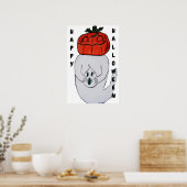 HALLOWEEN PUMPKIN MISCHIEF POSTER (Küche)