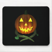Halloween Pumpkin mit Reben Mousepad (Vorne)