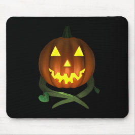 Halloween Pumpkin mit Reben Mousepad