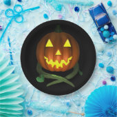 Halloween Pumpkin mit Reben Pappteller (Party)