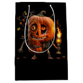 Halloween Pumpkin Mittlere Geschenktüte (Vorderseite)