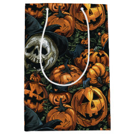 Halloween Pumpkin Mittlere Geschenktüte