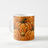 Halloween Pumpkin Mug Kaffeetasse (Vorderseite Links)