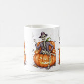 Halloween Pumpkin Mug Kaffeetasse (Mittel)