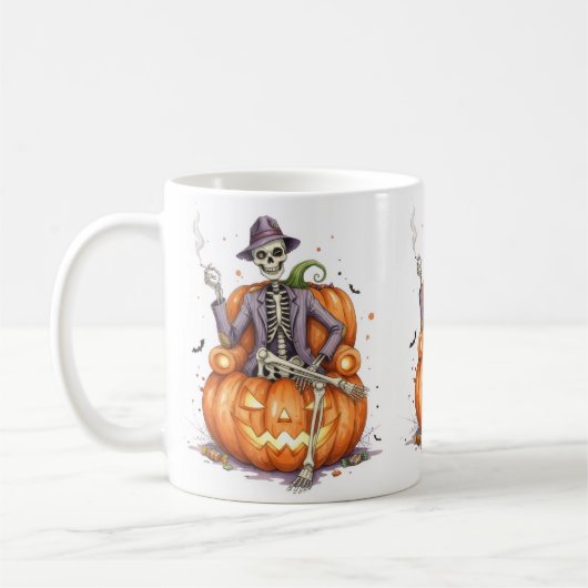 Halloween Pumpkin Mug Kaffeetasse (Links)