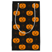 Halloween Pumpkin Muster kleine Geschenktasche Kleine Geschenktüte (Vorderseite)