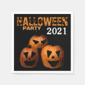 Halloween Pumpkin Napkin Serviette (Vorderseite)