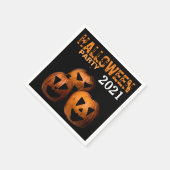 Halloween Pumpkin Napkin Serviette (Ecke)