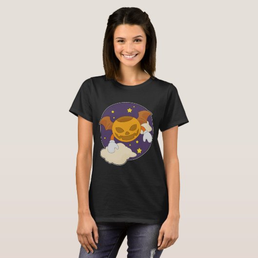 Halloween Pumpkin Night T-Shirt (Vorne ganz)