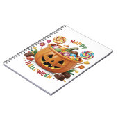 Halloween Pumpkin Notizblock (Linke Seite)