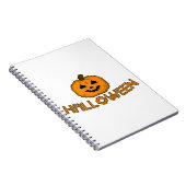 Halloween pumpkin          notizblock (Rechte Seite)