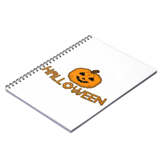 Halloween pumpkin notizblock (Linke Seite)