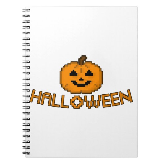 Halloween pumpkin          notizblock (Vorderseite)