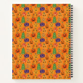 Halloween Pumpkin Notizblock (Rückseite)