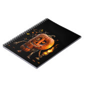 Halloween Pumpkin Notizblock (Linke Seite)