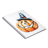 Halloween Pumpkin Notizblock (Rechte Seite)