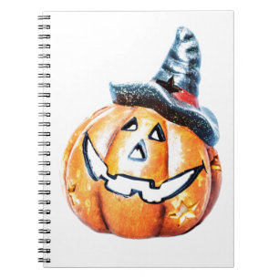 Halloween Pumpkin Notizblock