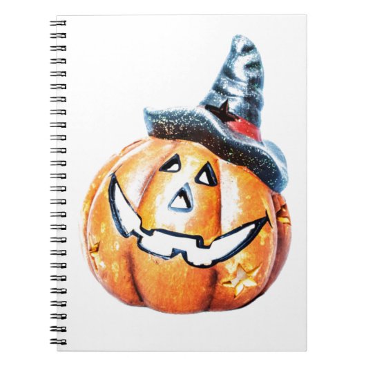 Halloween Pumpkin Notizblock (Vorderseite)