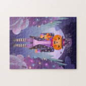Halloween Pumpkin Nutcracker Puzzle (Horizontal)