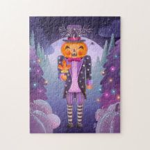 Halloween Pumpkin Nutcracker