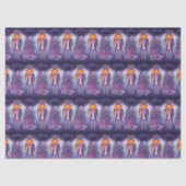 Halloween Pumpkin Nutcracker Seidenpapier (Vorderseite)