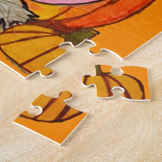 HALLOWEEN PUMPKIN ON TOP OF A MOUSE PUZZLE (Seite)