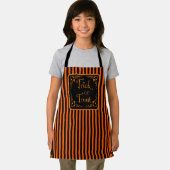 Halloween Pumpkin Orange Trick oder Treat Schürze (Insitu)