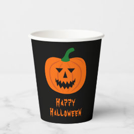 Halloween Pumpkin Paper Cups Pappbecher