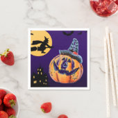 Halloween Pumpkin Paper Napkin Serviette (Beispiel)
