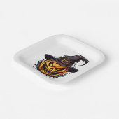 Halloween Pumpkin Paper Teller (Gewinkelt)